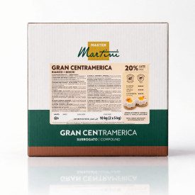 GRAN CENTRAMERICA WHITE+ DISCS 20% MILK 5 KG - MASTER MARTINI | Master Martini | Pack: bags of 5 kg; Product family: chocolate a