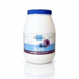 BLUEBERRY PASTE (70% BLUEBERRIES) 3 KG - MARTINI GELATO | Martini Gelato | Certifications: halal, kosher, gluten free, diary fre