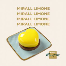 GLASSA A SPECCHIO LIMONE MIRALL 3 KG - MASTER MARTINI | Master Martini | Certificazioni: senza glutine, senza grassi idrogenati;