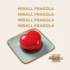 GLASSA A SPECCHIO FRAGOLA MIRALL 3 KG - MASTER MARTINI | Master Martini | Certificazioni: senza glutine, senza grassi idrogenati