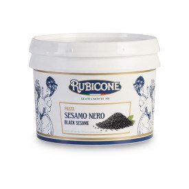 BLACK SESAME PASTE 6 KG. - RUBICONE | Rubicone | Pack: box of 6 kg. - 2 buckets of 3 kg.; Product family: flavoring pastes | Aut