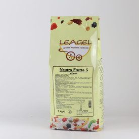 NEUTRAL MIX FOR FRUIT 5 COLD PROCESS 2 KG. - LEAGEL | Leagel | Pack: bag of 2 kg.; Product family: ice cream bases | Neutral pow