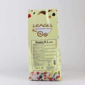 NEUTRAL N1 10G HOT PROCESS | Leagel | Certifications: gluten free; Pack: bag of 2 kg.; Product family: ice cream bases | Neutral