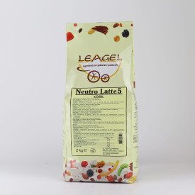 NEUTRAL MILK 5 HOT PROCESS | Leagel | Certifications: gluten free; Pack: bag of 2 kg.; Product family: ice cream bases | A neutr