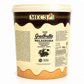 POMEGRANATE PASTE (GRANFRUTTA) 5 KG - MEC3 | MEC3 | Certifications: halal, gluten free, diary free, vegan; Pack: bucket of 5 kg.