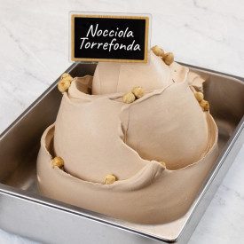 TORREFONDA HAZELNUT PASTE 5 KG. - LEAGEL | Leagel | Certifications: gluten free, vegan; Pack: bucket of 5 kg.; Product family: h