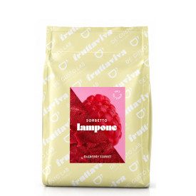FRUTTAVIVA RASPBERRY DEGUSTOLAB 1,2 KG. - NATURAL RASPBERRY SORBET BASE | De' Gusto Lab | Certifications: additives free, gluten