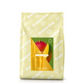 FRUTTAVIVA MANGO DEGUSTOLAB 1,2 KG. - BASE NATURALE SORBETTO MANGO | De' Gusto Lab | Certificazioni: senza additivi, senza gluti