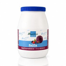 WILDBERRIES PASTE PRESTIGE | Martini Gelato | Certifications: gluten free, diary free, vegan, emulsifier free; Pack: bucket of 3