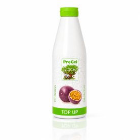 TOPPING DESSERT MARACUJA - PASSION FRUIT 1 KG. - PREGEL | PreGel | Certificazioni: senza glutine, vegan; Confezione: bottiglia d