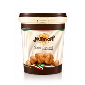 PASTA NOCCIOLA RUSTICA | Nutman | Certificazioni: vegan; Confezione: secchiello da 3 kg.; Tipo di prodotto: paste nocciola | Pas