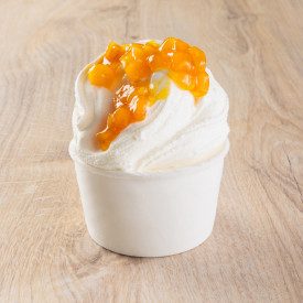 ARABESCHI MANGO PREGEL 1 KG. - VARIEGATO GELATO | Certifications: halal, kosher, gluten free, vegan; Pack: bottle of 1 kg.; Prod