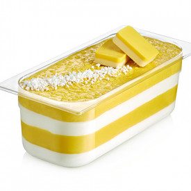 LEMON AND MERINGUE CREMINO | Rubicone | Certifications: halal, kosher; Pack: box of 10 kg.-2 buckets of 5 kg.; Product family: c