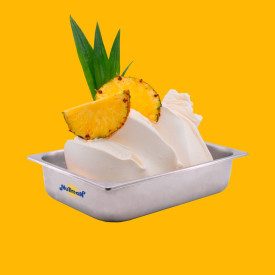 PINEAPPLE PASTE 4ANA05 | Certifications: gluten free, diary free, vegan; Pack: bucket of 3 kg.; Product family: fruit pastes | P