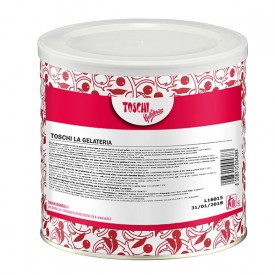 BRIGHT CHERRY VARIEGATED | Toschi Vignola | Certifications: vegan; Pack: box of 12 kg.-4 cans of 3 kg.; Product family: fruit ri