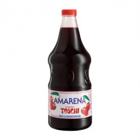 SOUR CHERRY SYRUP PET 3 KG. | Toschi Vignola | Certifications: vegan; Pack: box of 18 kg.-6 pet bottles of 3 kg.; Product family