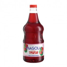 STRAWBERRY SYRUP PET 3 KG. | Toschi Vignola | Certifications: vegan; Pack: box of 18 kg.-6 pet bottles of 3 kg.; Product family: