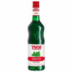 Gelq.it | Buy online MINT SYRUP Toschi Vignola | box of 7.92 kg.-6 bottles of 1.32 kg. | High concentration syrup for slush, gra