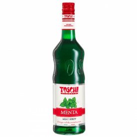 MINT SYRUP | Toschi Vignola | Pack: box of 7.92 kg.-6 bottles of 1.32 kg.; Product family: toppings and syrups | High concentrat