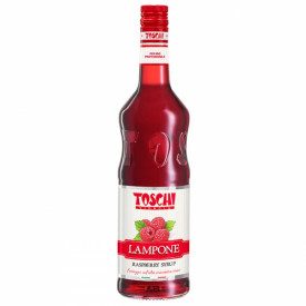 Gelq.it | Buy online RASPBERRY SYRUP Toschi Vignola | box of 7.92 kg.-6 bottles of 1.32 kg. | High concentration syrup for slush