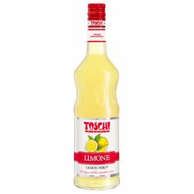 LEMON SYRUP | Toschi Vignola | Certifications: vegan; Pack: box of 7.92 kg.-6 bottles of 1.32 kg.; Product family: toppings and 