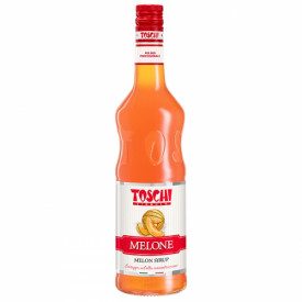 MELON SYRUP | Toschi Vignola | Certifications: vegan; Pack: box of 7.92 kg.-6 bottles of 1.32 kg.; Product family: toppings and 