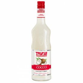 Gelq.it | Buy online COCONUT SYRUP Toschi Vignola | box of 7.92 kg.-6 bottles of 1.32 kg. | High concentration syrup for slush, 