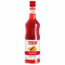 PAPAYA SYRUP | Toschi Vignola | Certifications: vegan; Pack: box of 7.92 kg.-6 bottles of 1.32 kg.; Product family: toppings and