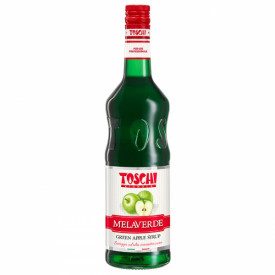 Gelq.it | Buy online SYRUP GREEN APPLE Toschi Vignola | box of 7.92 kg.-6 bottles of 1.32 kg. | High concentration syrup for slu