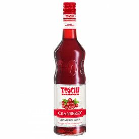 SCIROPPO CRANBERRY | Toschi Vignola | Certificazioni: vegan; Confezione: scatola da 7,92 kg. - 6 bottiglie da 1,32 kg.; Tipo di 