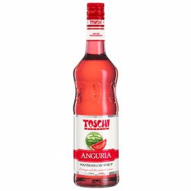 WATERMELON SYRUP | Toschi Vignola | Certifications: vegan; Pack: box of 7.92 kg.-6 bottles of 1.32 kg.; Product family: toppings