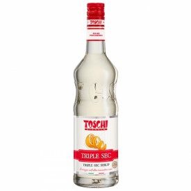 SYRUP TRIPLE SEC | Toschi Vignola | Certifications: vegan; Pack: box of 7.92 kg.-6 bottles of 1.32 kg.; Product family: toppings