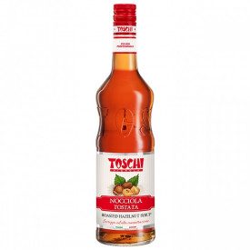 HAZELNUT SYRUP | Toschi Vignola | Certifications: vegan; Pack: box of 7.92 kg.-6 bottles of 1.32 kg.; Product family: toppings a