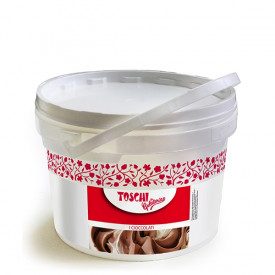 Gelq.it | Buy online CREAM ANTONELLA PISTACHIO - 3Kg. Toschi Vignola | 1 bucket of 3 kg. | Ideal as a ripple cream or layered li
