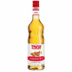 AMARETTO SYRUP | Toschi Vignola | Certifications: vegan; Pack: bottle of 1.32 kg.; Product family: toppings and syrups | High co