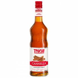 CINNAMON SYRUP | Toschi Vignola | Certifications: vegan; Pack: box of 7.92 kg.-6 bottles of 1.32 kg.; Product family: toppings a