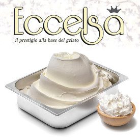 BASE ECCELSA 115401 | Certifications: gluten free; Pack: bag of 2 kg.; Product family: ice cream bases | A hot process milk base