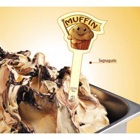 MUFFIN CREAM | Leagel | bucket of 5 kg. | Chocolate cream enriched with crispy nuggets. Pack: bucket of 5 kg.; Product family: c