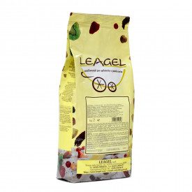 BASE LEMON 50 | Leagel | bag of 2,5 kg. | A cold process base for lemon sorbet. Dosage 35 gr/Lt. Certifications: gluten free; Pa