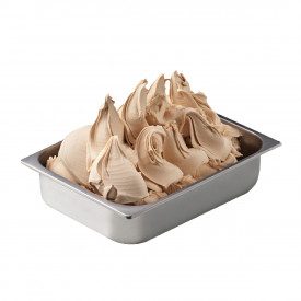 PIEDMONT HAZELNUT PASTE IGP STRONG | Leagel | bucket of 5 kg. | Pure hazelnut ice cream paste. IGP Piedmont Certified. Vegan ok.
