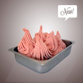 EXTRA STRAWBERRY PASTE | Leagel | bucket of 3,5 kg. | Strawberry ice cream paste (puree). Certifications: gluten free; Pack: buc