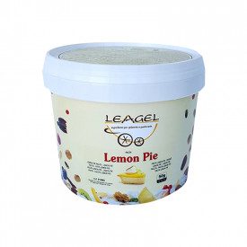 Buy LEMON PIE PASTE | Leagel | bucket of 3,5 kg. | White chocolate and lemon taste ice cream paste.