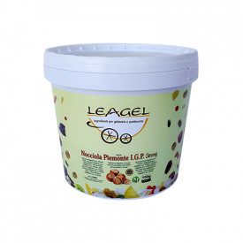 Buy PIEDMONT HAZELNUT PASTE IGP STRONG | Leagel | bucket of 5 kg. | Pure hazelnut ice cream paste. IGP Piedmont Certified. Vegan