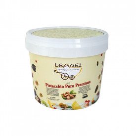 Buy PREMIUM PURE PISTACHIO PASTE | Leagel | bucket of 3,5 kg. | Pure pistachios gelato paste. Origin Greece. A pinch of salt.