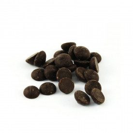 PREMIUM DARK CHOCOLATE CALLETS | Crea | box of 10 kg.-2 bags of 5 kg. | Dark chocolate drops, 60% of selected cocoa from Africa.