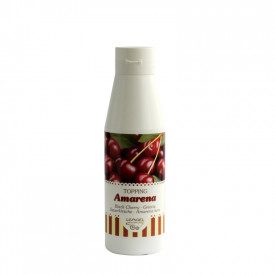 Buy TOPPING SOUR CHERRY | Leagel | bottle of 1 kg. | Cream to garnish and marbling your gelato, in a handy bottle.