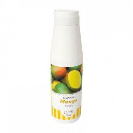 Buy TOPPING MANGO | Leagel | bottle of 1 kg. | Cream to garnish and marbling your gelato, in a handy bottle.