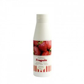 Buy TOPPING STRAWBERRY | Leagel | bottle of 1 kg. | Cream to garnish and marbling your gelato, in a handy bottle.
