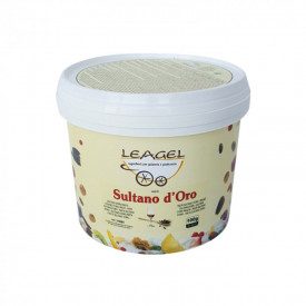 Acquista PASTA MALAGA SULTANO D'ORO SUCCO | Leagel | secchiello da 3,5 kg. | Pasta per realizzare il classico gelato Malaga senz