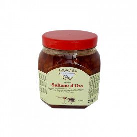 Acquista VARIEGATO SULTANO D'ORO - MALAGA | Leagel | barattolo da 2 kg. | Crema ricca di uvetta al Rhum.